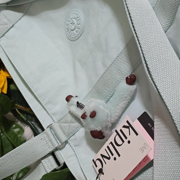 Kipling Adara Duo Willow Green Tote Bag - Picture 4 of 11